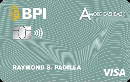 BPI Amore Cashback Card card artwork
