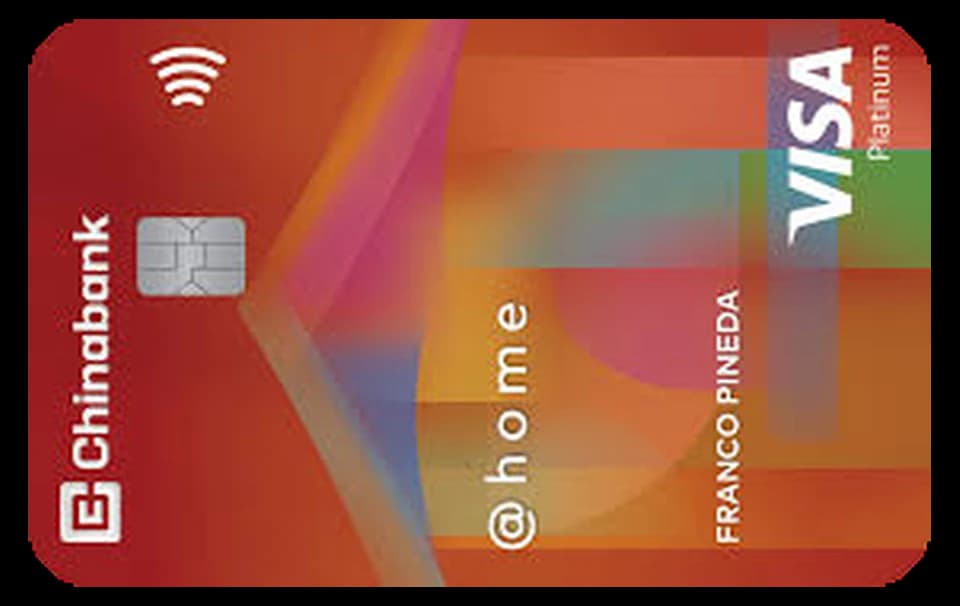 Chinabank @home Visa Platinum card artwork