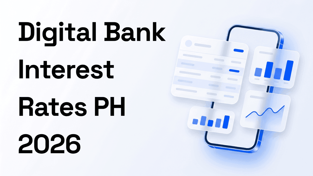 Digital bank interest rates Philippines 2026: updated weekly with gross peso math
